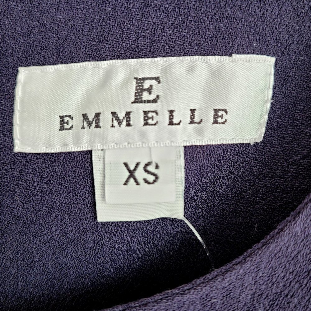 NWT Emmelle Blackberry Dark Purple Sleeveless Career Shift Dress - Picture 5 of 10